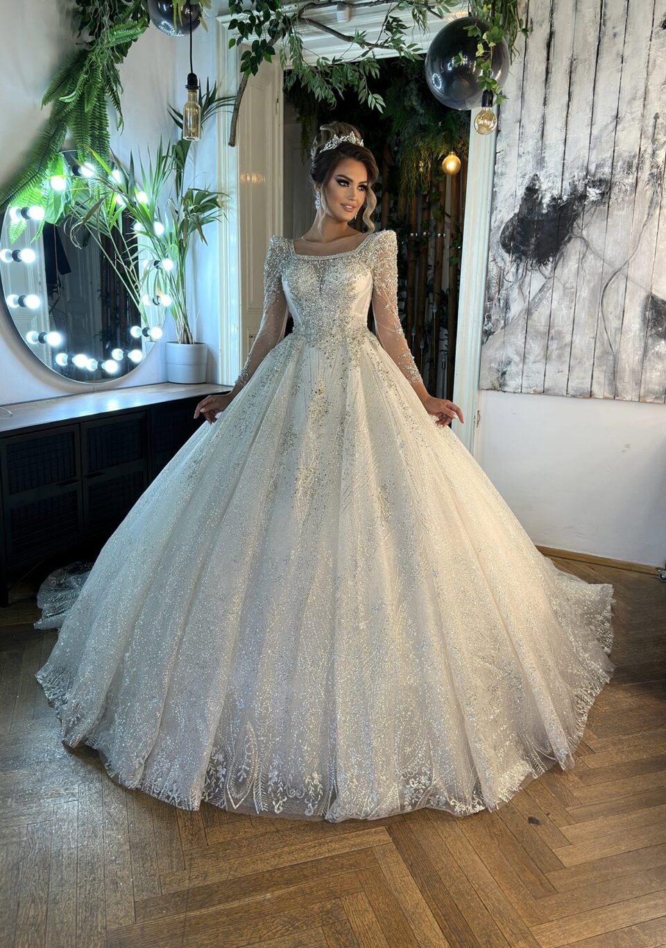 rochie de mireasa printesa 2024 alice
