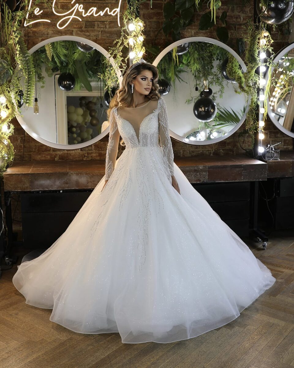 rochie de mireasa printesa aimee