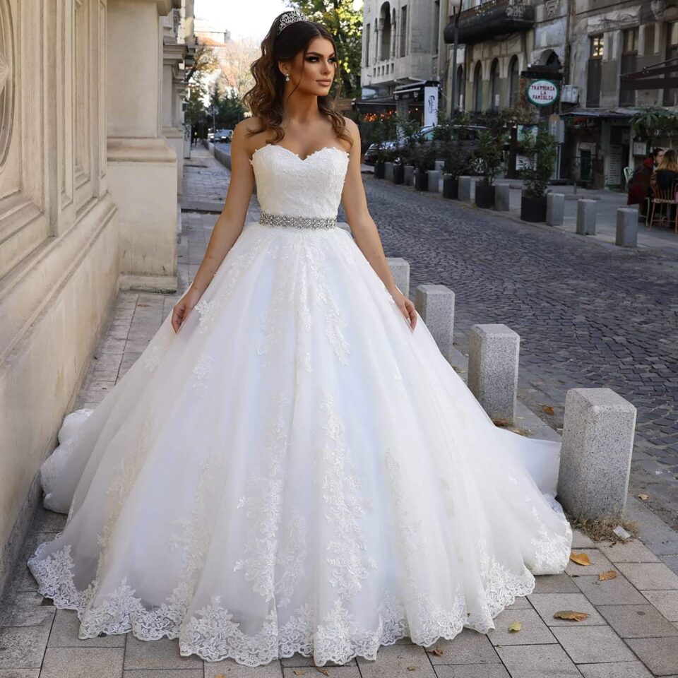 rochie de mireasa printesa casiopeea
