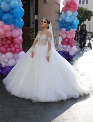 rochie de mireasa printesa daphne