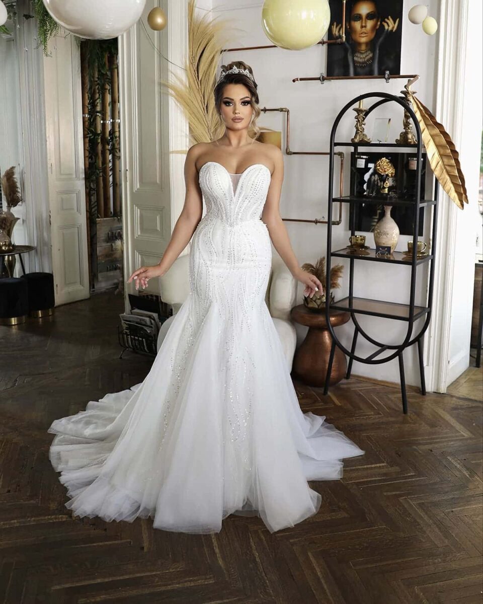 rochie de mireasa sirena astra