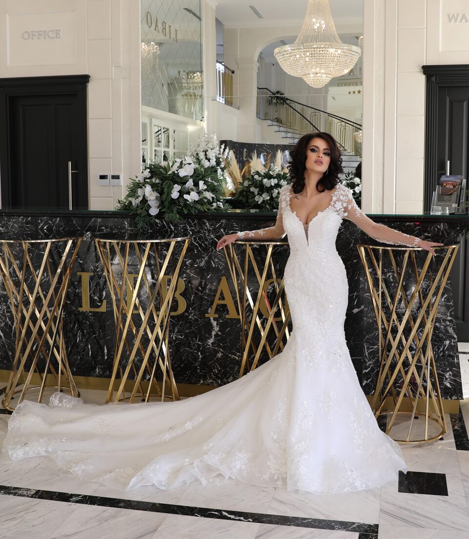 rochie de mireasa sirena ella