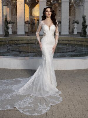 rochie de mireasa sirena erica 2