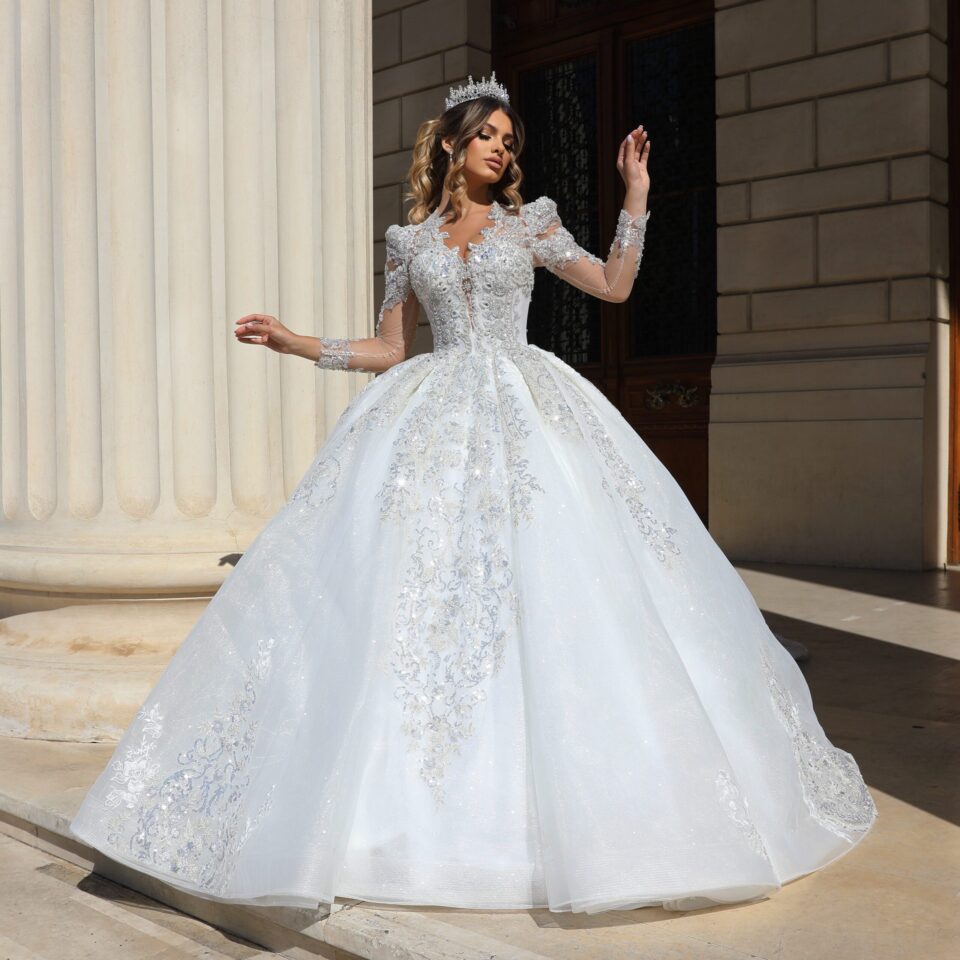 rochie mireasa printesa Greatness scaled 1