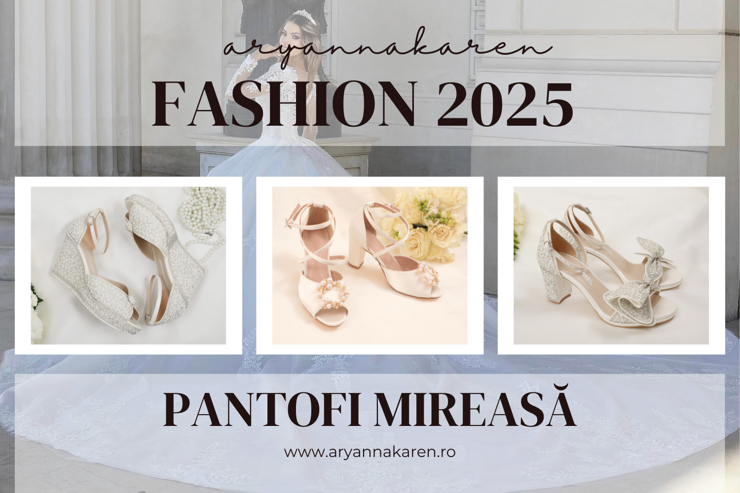 pantofi mireasa confortabili cu toc mic