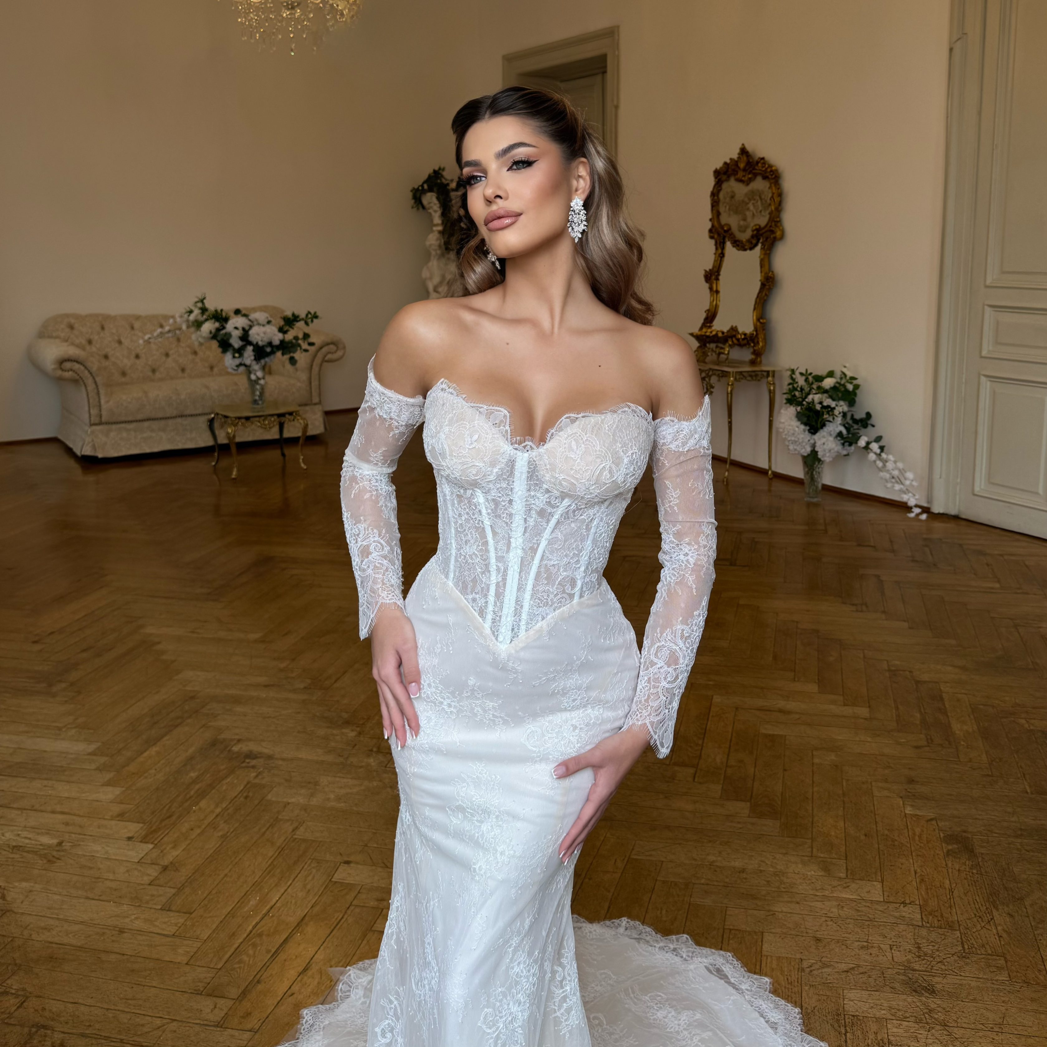 rochie de mireasa maeva