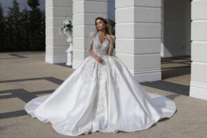 Rochii de mireasa cu maneci