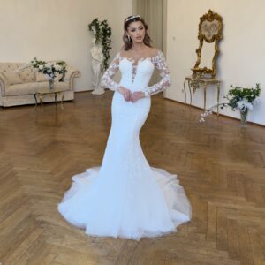 Rochie de mireasa 2 in 1 Madelaine (2)