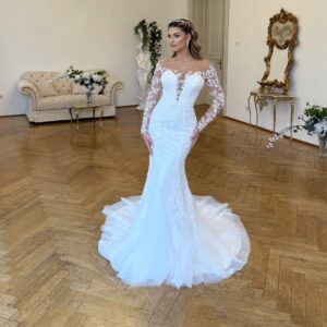 Rochie de mireasa 2 in 1 Madelaine (5)