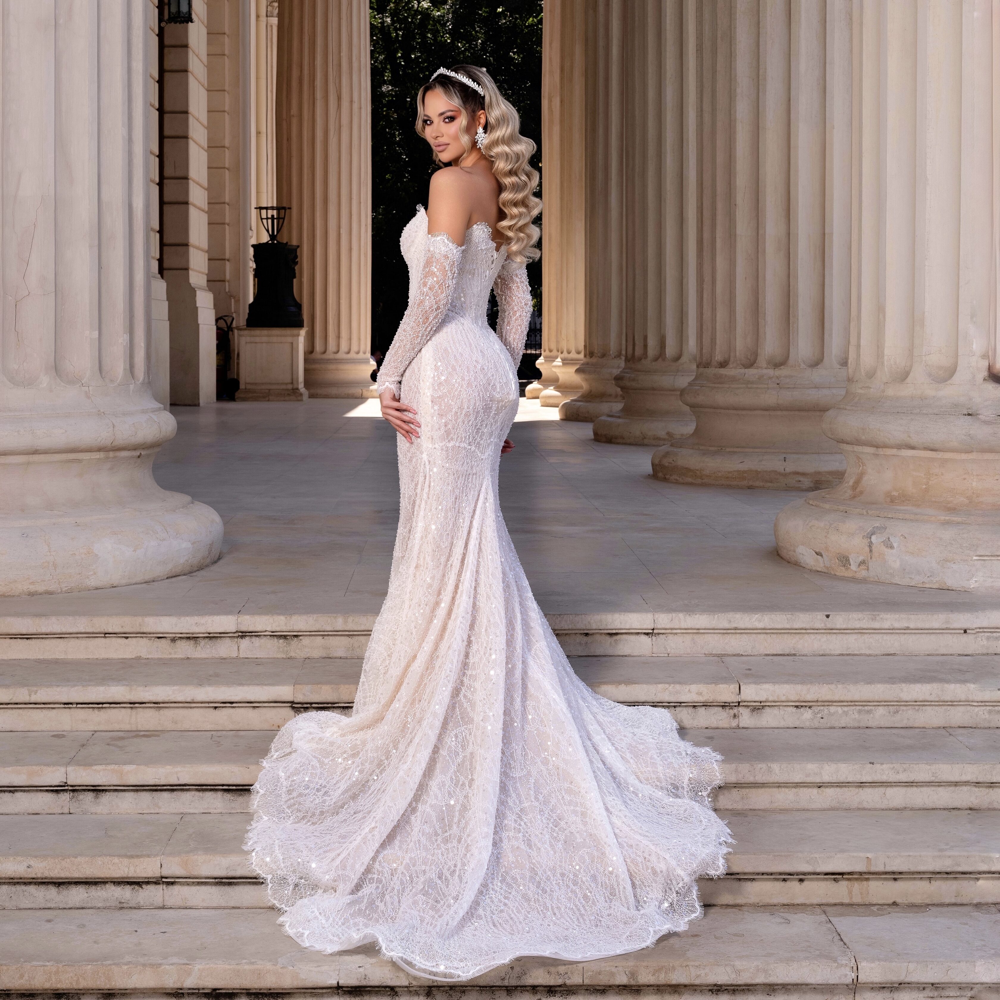 Rochie de mireasă sirenă POSITANO