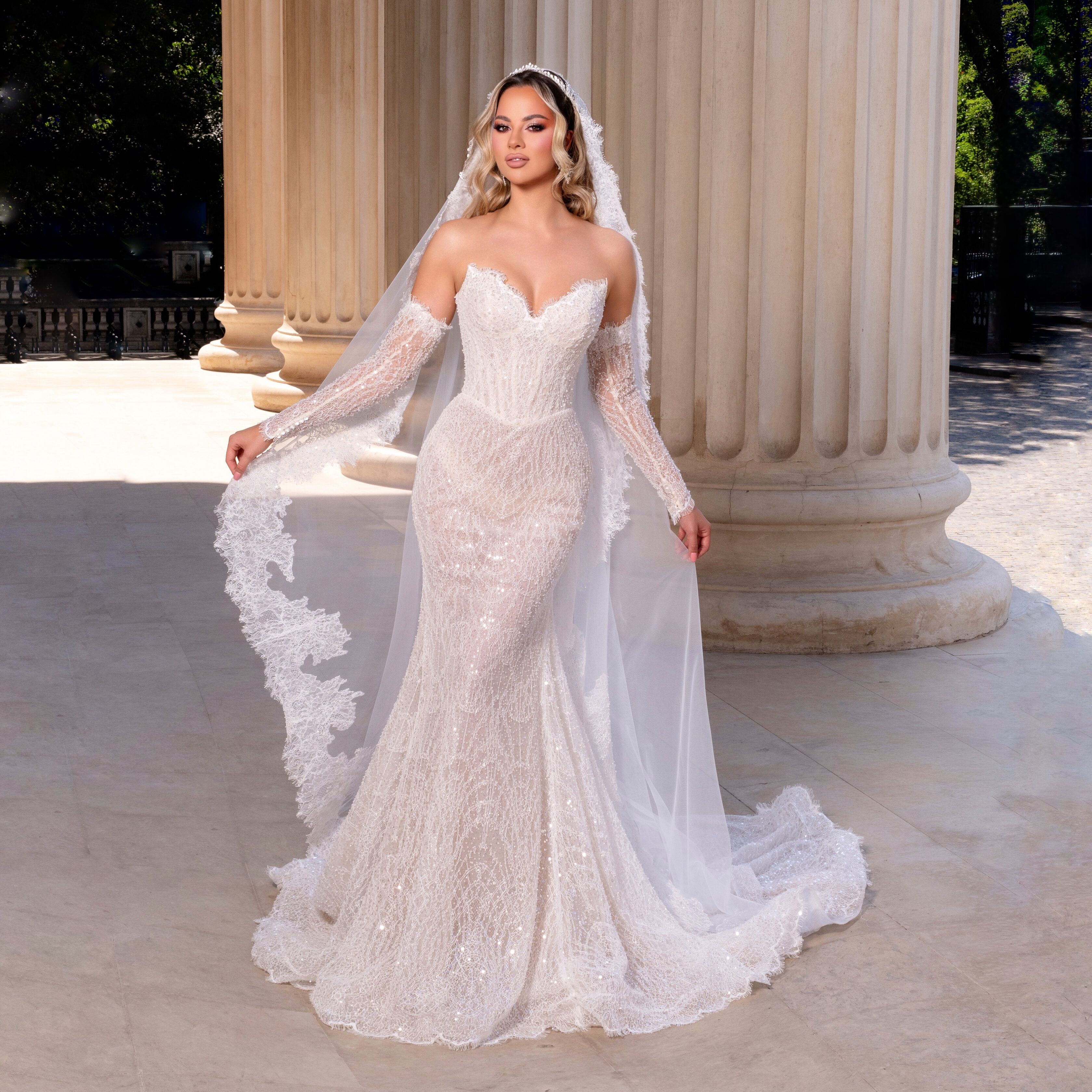 Rochie de mireasă sirenă POSITANO