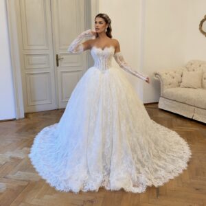Rochie de mireasa Pompadour
